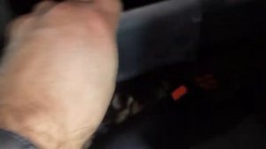 Hyundai Getz.Замена лампы подсветки селектора акпп, и ламп подсветки кнопок подогрева сидений