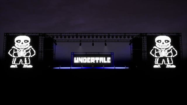 Megalovania Midi Controlled Light Show | Unreal Engine смотреть онлайн