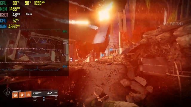 Destiny 2 - GTX 760 - FX-8150 - 8 GB RAM - 1080p смотреть онлайн