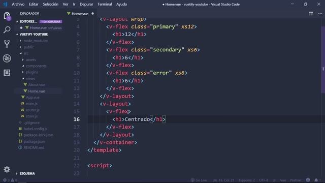 #2 VUETIFY - Framework Options [Grid/Colores/Tipografía/Espaciados] Curso de Material Design смотреть онлайн