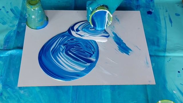 # 85 Акриловая заливка от А до Я. Три стаканчика. смотреть онлайн