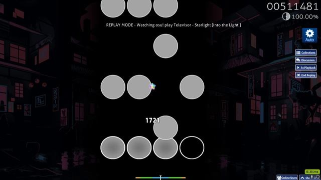Osu! Beatmap Preview | Starlight Televisor | (4.22*) смотреть онлайн