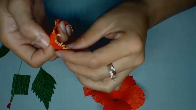 How to Make Hibiscus Crepe Paper Flowers - Flower Making of Crepe Paper - Paper Flower Tutorial смотреть онлайн