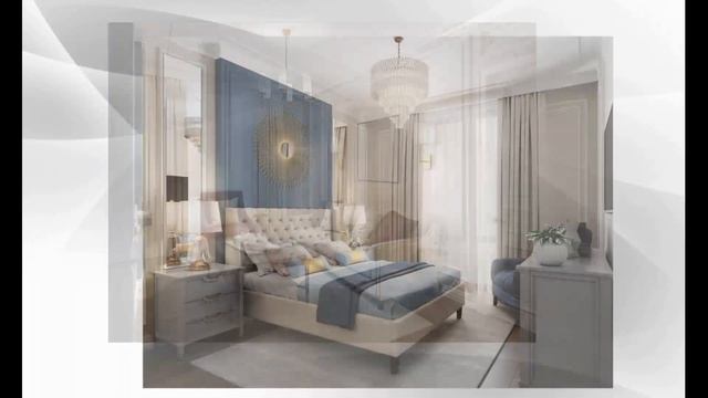 Шикарный интерьер и необычная планировка. Сине-белая двушка в стиле нео-классика смотреть онлайн