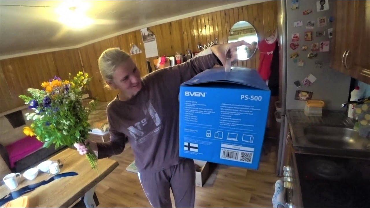 Бытовуха. Про подарок Насте, неудачные огурцы, и новые клетки кроликам. смотреть онлайн