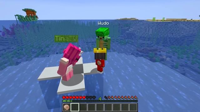 Saved By MERMAIDS In Minecraft! смотреть онлайн
