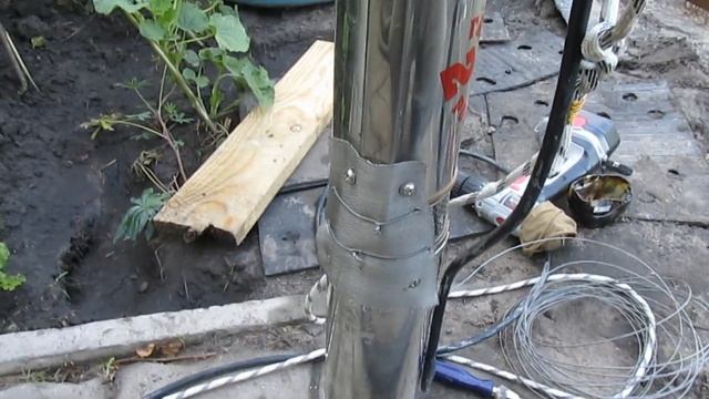 Скважина для воды 24 метра с погружным насосом: фильтр от песка и быстрые разъемы для ревизии смотреть онлайн