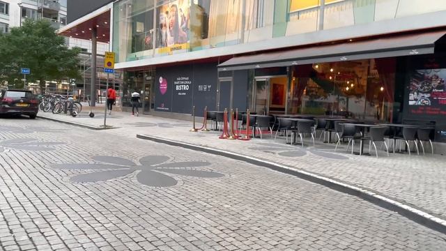 Stockholm Walks: Liljeholmen-Hornstull. Relaxing virtual walk from suburb to city. 4K, natural soun смотреть онлайн