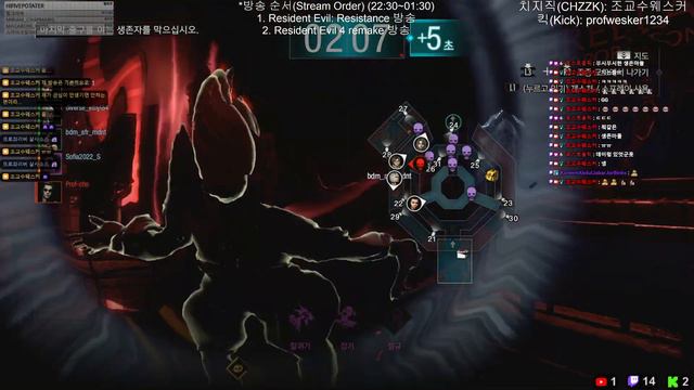 (Resident Evil: Resistance, MasterMind+Survivors) 레지던트 이블 레지스탕스 마스터마인드+생존자 방송 (130) смотреть онлайн