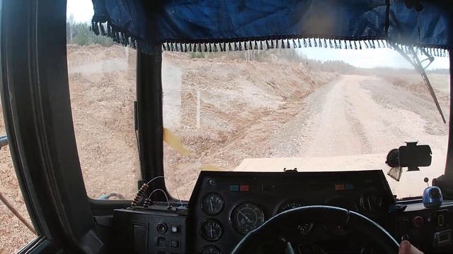 После большого ремонта. Выезд в карьер =) Пыль столбом) смотреть онлайн