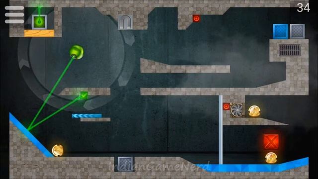 Laserbreak 2 Level 34 Walkthrough / Playthrough Video. смотреть онлайн