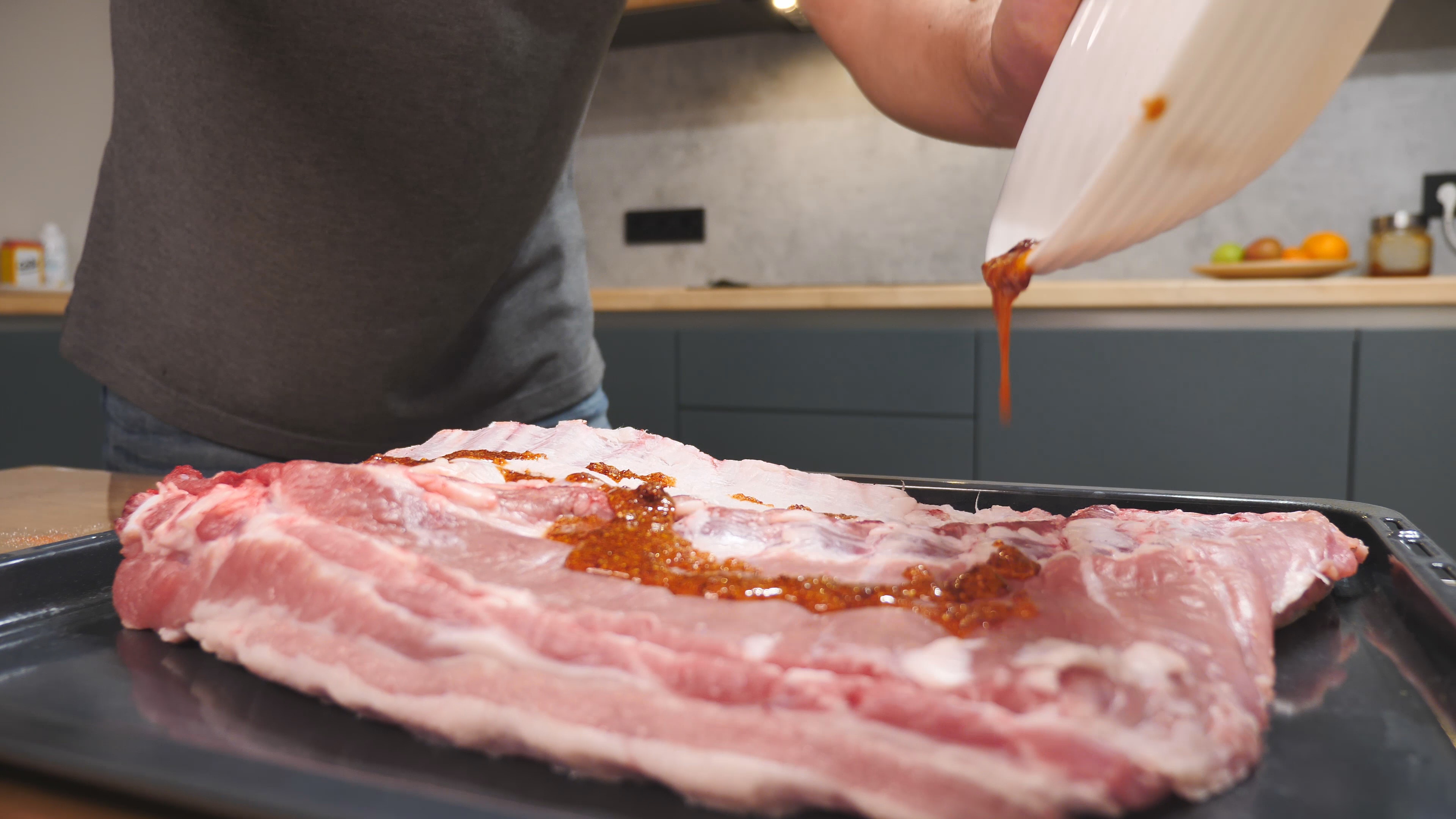 Свиные ребра в духовке. Как я люблю. смотреть онлайн