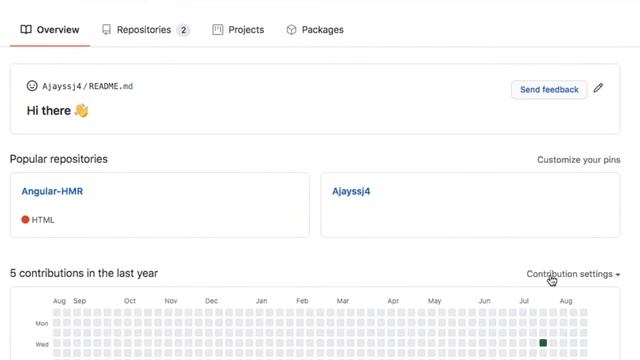 Github - New feature - Github Profile Readme. смотреть онлайн
