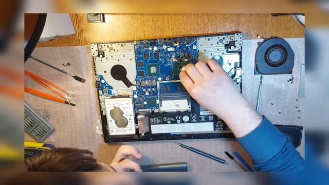 Чистка ноутбука  Lenovo Legion Y520-15IKBN
