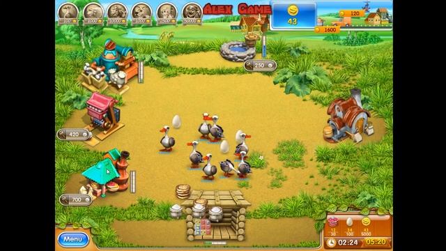 Farm Frenzy 3 Russian Roulette (1 Moon St) only GOLD Веселая ферма 3 Русская Рулетка Лунная 1 смотреть онлайн