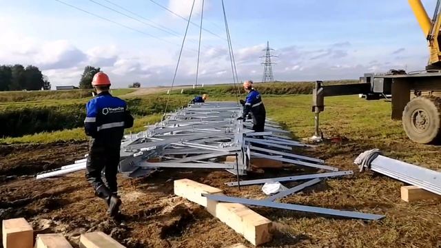 Сборка опоры ус-110-6 смотреть онлайн