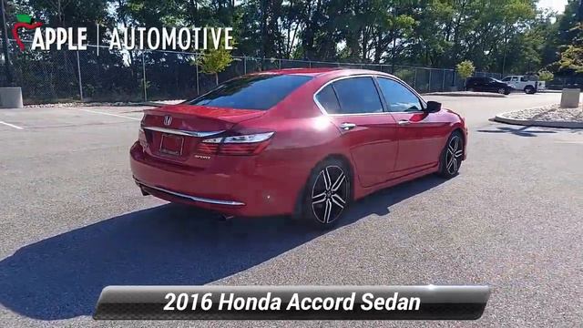 Used 2016 Honda Accord Sedan Sport, York, PA W221035A смотреть онлайн