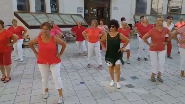 Tarantella: Trupa DANCE 60+linie dance. Instructor - Maria Oltenacu смотреть онлайн