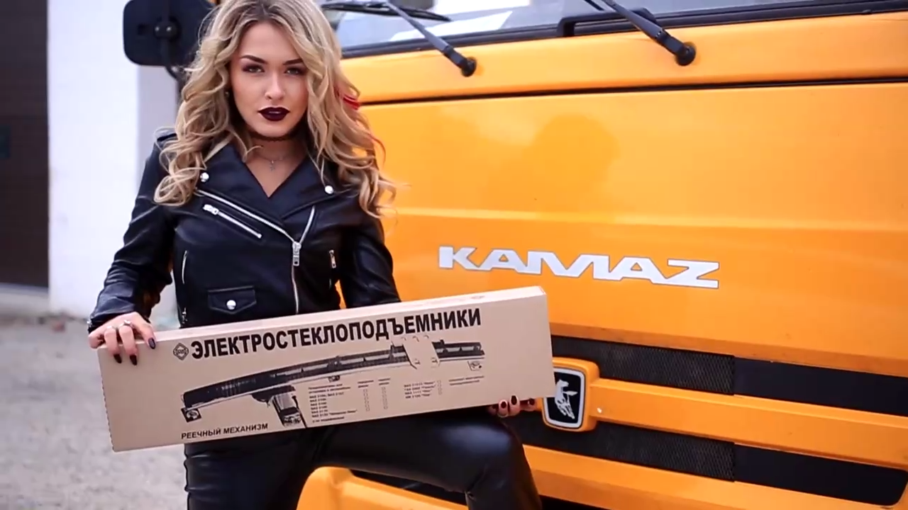 Установка стеклоподъемников на КамАЗ смотреть онлайн