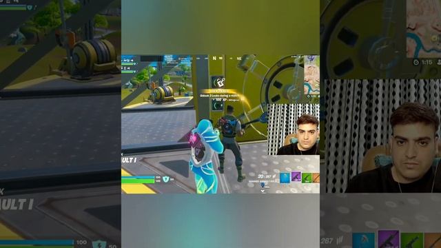 Fortnite, But I Only Use VAULT LOOT #shorts смотреть онлайн