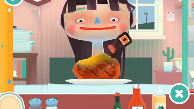 Toca Boca Kitchen 2 Girl Request