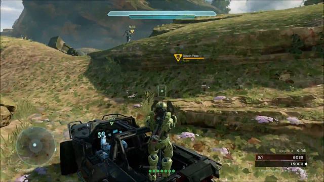 Halo 5 Guardians Warzone Firefight on Sanctum Oni Gauss Hog Gameplay Overlord Actual смотреть онлайн