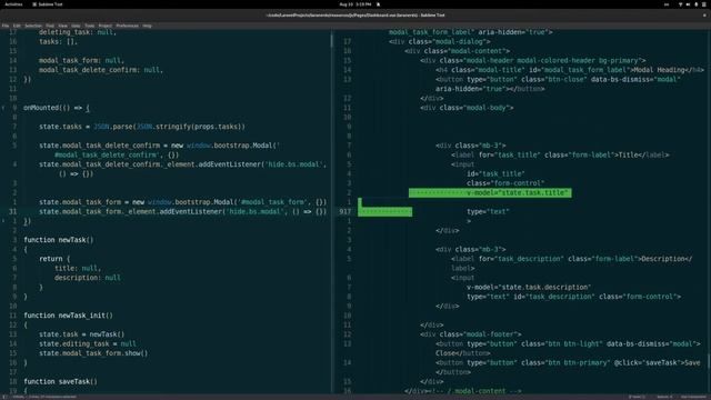 From Bootstrap Template to Laravel App - Part 1 - Tasks Dashboard смотреть онлайн