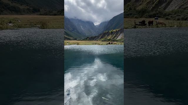 Осетия. Горы. Природа, Кавказ. Мидаграбинские водопады. Долина водопадов смотреть онлайн