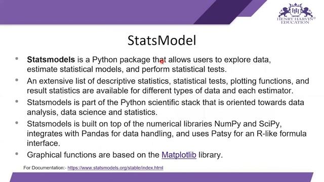 Linear Regression | Business Analytics With Python Full Course | Henry Harvin смотреть онлайн