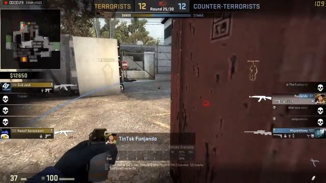 Funjando getting a nice sneaky Ninja on Cache CS:G смотреть онлайн