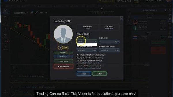 Pocket Option Social Trading - Copytrading with binary options explained