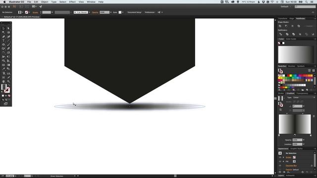 Learn How to Create a Hexagon Shaped Image with Shadow in Adobe Illustrator | Dansky смотреть онлайн