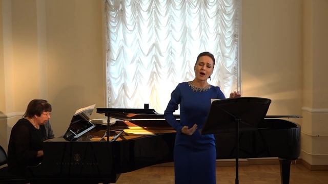 П.ЧАЙКОВСКИЙ «Ночи безумные» (А. Апухтин) Кристина ФУШ(меццо-сопрано),Елена СТРИКОВСКАЯ(фортепиано)