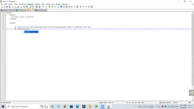 How to make Text color or background color on Notepad++ HTML смотреть онлайн