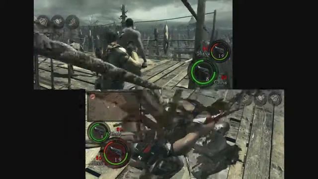 Resident Evil 5 "Remaster" (CO-OP Split Screen) Chapter 3-1 смотреть онлайн