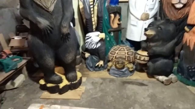 скульптуры из дерева   г костанай