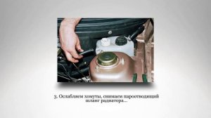 Правильно снимаем расширительный бачок. ВАЗ 2110, 2111, 2112