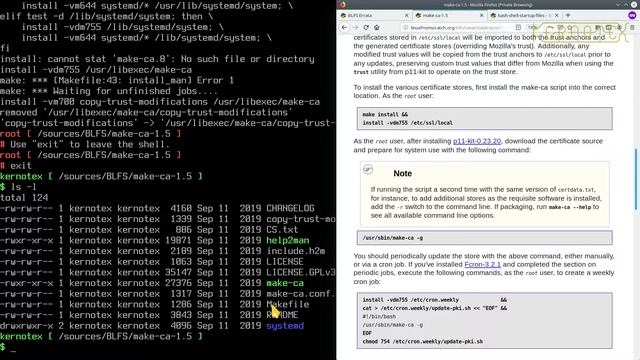 How to build and install BLFS 9.1 - Part 40: Security - make-ca with all dependencies смотреть онлайн