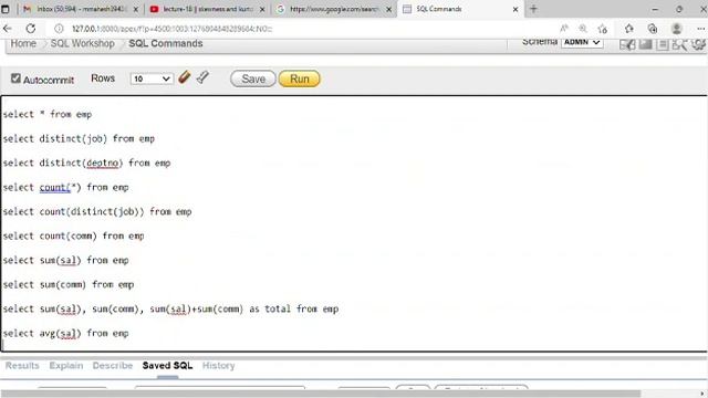 SQL Functions смотреть онлайн