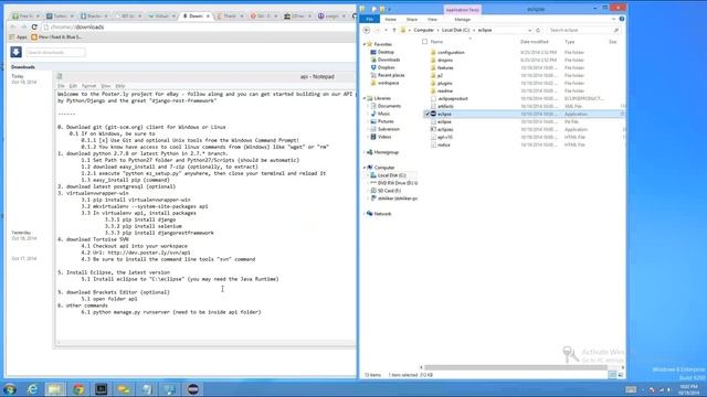 Getting started with Poster.ly API on Windows смотреть онлайн