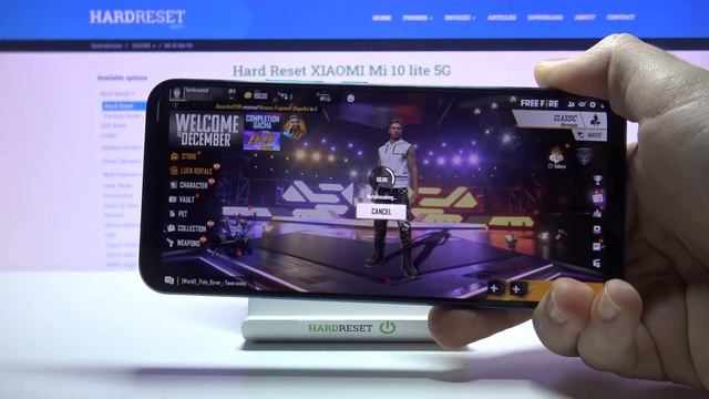 Garena Free Fire Game Test on Xiaomi Mi 10 Lite 5G - Top Battle Royale Game смотреть онлайн