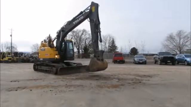 Sold! 2014 Volvo ECR145DL Hydraulic Excavator A/C Cab Aux Hyd Q/C bidadoo.com смотреть онлайн