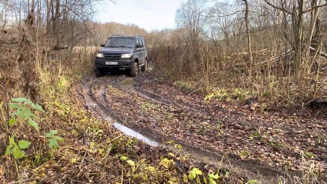 УАЗ Патриот на внедорожье. Полный привод 4х4 смотреть онлайн