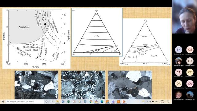Петрография магматических пород. Корешкова М.Ю., лекция 13 смотреть онлайн