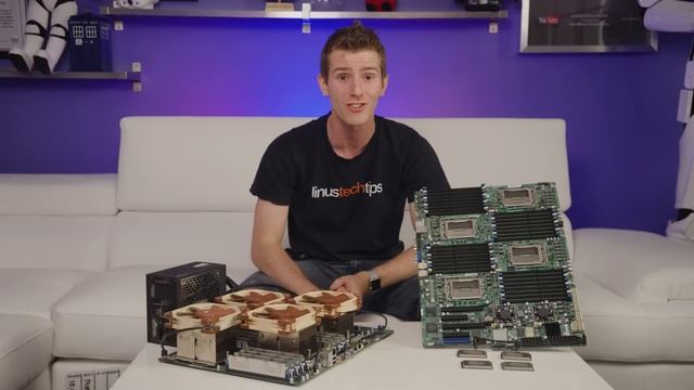 $650 64-Core Quad Socket Gaming Workstation! смотреть онлайн