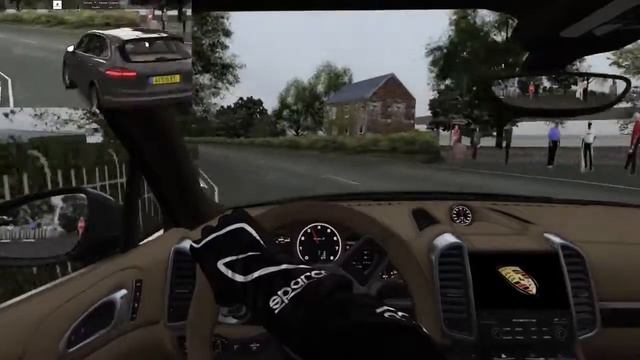 Porsche Cayenne Turbo S Testing Hotlap - Assetto Corsa - Isle of Man смотреть онлайн