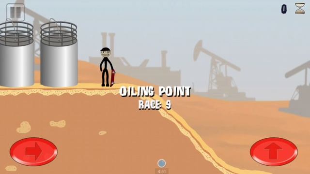 Stick man BMX game play смотреть онлайн