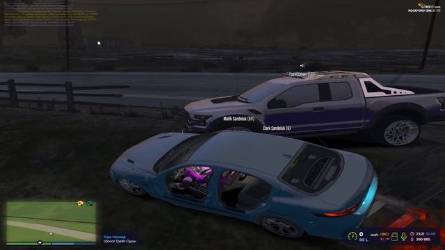 ЧАЙНЫЙ ПАКЕТИК НА ТРАССЕ В GTA5 RP ROCKFORD - ТУЛЕВО ГТА 5 РП смотреть онлайн