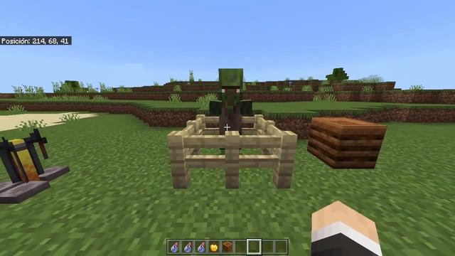 👉Como CURAR un ALDEANO ZOMBIE en MINECRAFT 1.20 смотреть онлайн