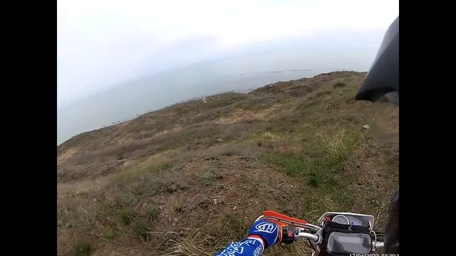 Прохват по берегу моря Веселовка Блаловещенская Эндуро рулит! Kayo T4 смотреть онлайн